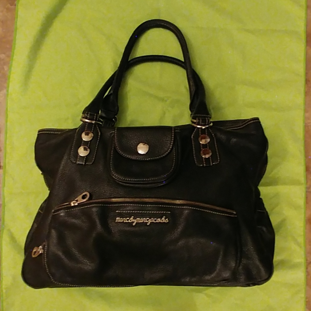 Marc By Marc Jacobs Leather Computer Handbag - image 1